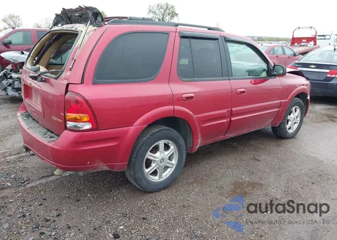 2002 Oldsmobile Bravada из США, поврежденный, VIN 1GHDT13S422399525